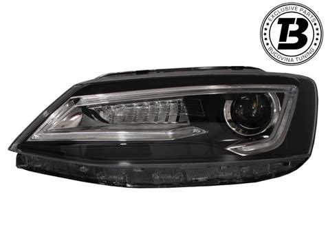 Faruri Led Drl Compatibile Cu Vw Jetta Mk Bi Xenon Design