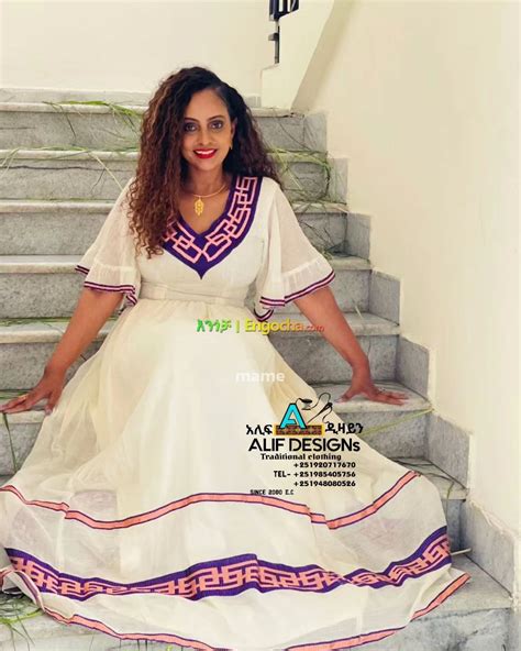 Traditional Clothing Habesha Kemis For Sale Price In Ethiopia