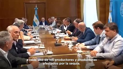 El gobierno anunció medidas de alivio para productores afectados por la