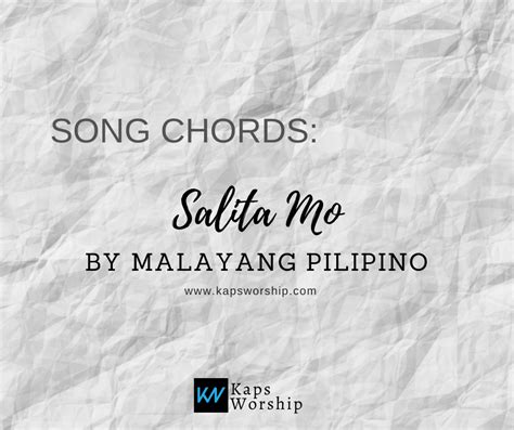 Salita Mo Chords Faithmusic Manila Kaps Worship