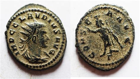 Roman Imperial Claudius Ii Gothicus Billon Antoninianus Roman