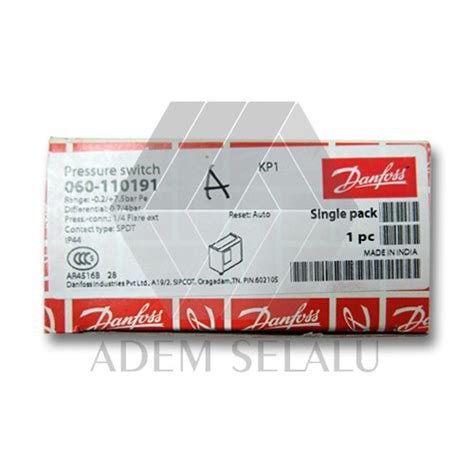 Jual Pressure Switch Danfoss Kp 1 Auto Danfoss Low Pressure Switch Kp 1