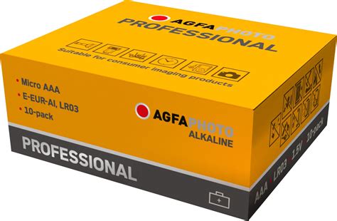 Agfaphoto Batterie Alkaline Micro Aaa Lr V Professional