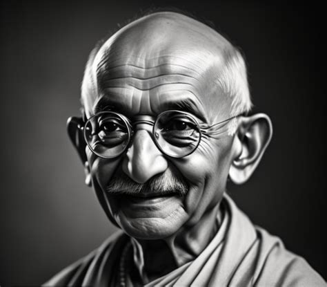 Premium AI Image Mahatma Gandhi Freedom Fighter 2 October India