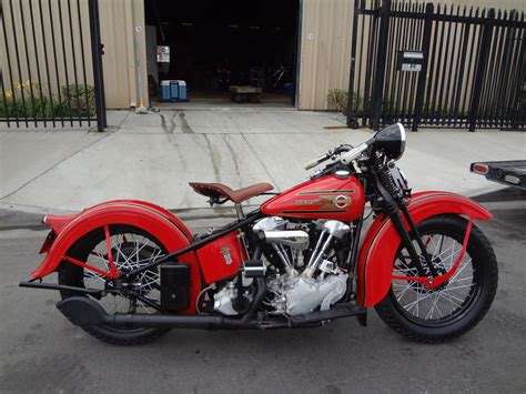 1937 HARLEY DAVIDSON EL KNUCKLEHEAD For Sale In Allentown PA RacingJunk