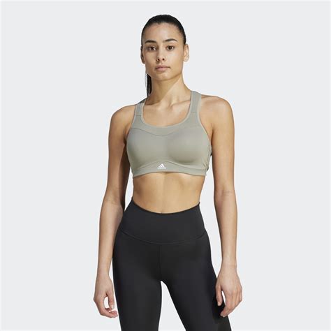 Adidas Adidas Tlrd Impact Training High Support Bra Green Adidas Uae