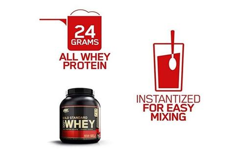 Optimum Nutrition Gold Standard 100 Whey Protein Powder Gold Standard Whey Review