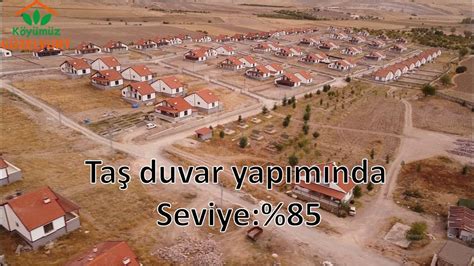 Köyümüz Güzelyurt Taş Duvar Yapımında Seviye 85 Drone Görüntüleri