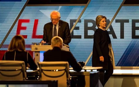 Clinton And Sanders Square Off During Debate In Miami The Washington Post