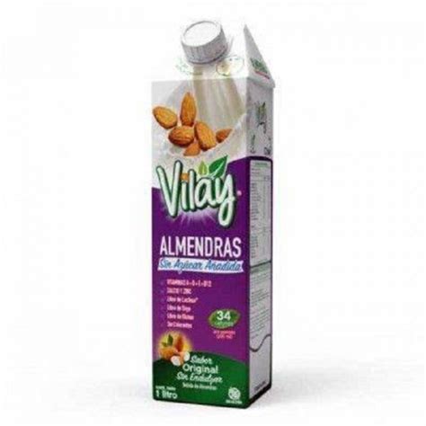 Bebida Vegetal De Almendra «vilay 1000 Ml Sin Azucar Franshesco