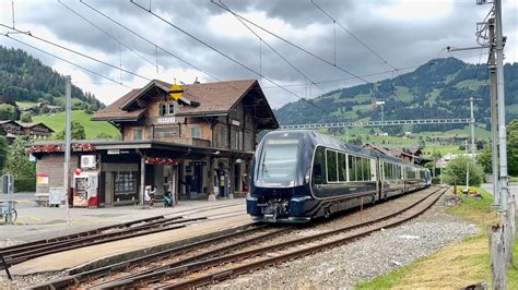 GoldenPass Express Mob Ge 4 4 8001 Testuz à Saanen en Suisse YouTube