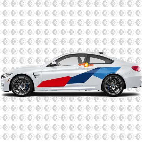 BMW M Power M Performance Huge Side New Vinyl Decals Stickers For M4 M2