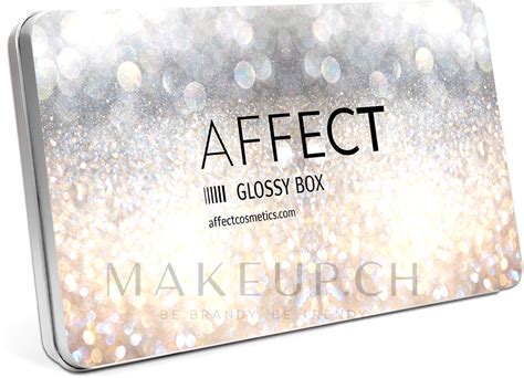 Affect Cosmetics Glossy Box Mini Aluminium Palette Leere Magnet