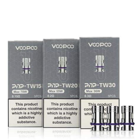 Voopoo Pnp Tw Replacement Coils Pack Vape Uk