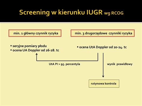 Iugr Diagnostyka I Post Powanie Ppt Pobierz