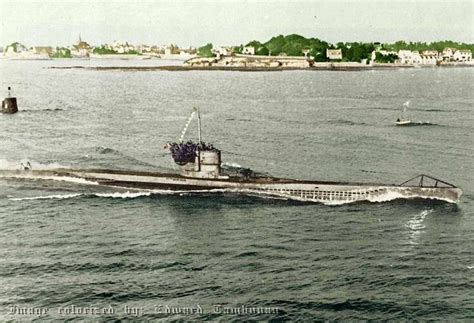 U 48 The Most Successful U Boat In World War II Returning To Base