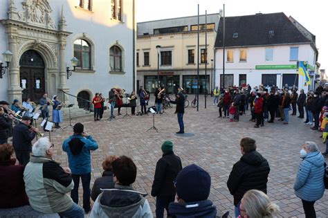 Solidarit T Mit Der Ukraine Kundgebungen In Sch Nebeck Und Magdeburg