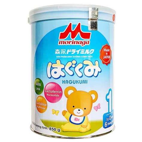 Sữa Morinaga Số 1 Hagukumi 850g Trẻ Từ 0 6 Tháng Mẫu Mới Tốt Hơn