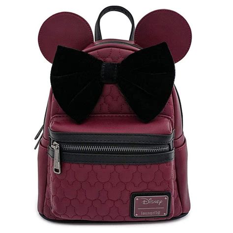 Minnie Mouse Woven Loungefly Mini Backpack Shirt Chic