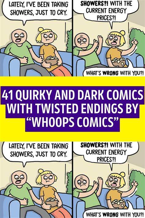 Quirky And Dark Comics With Twisted Endings By Whoops Comics