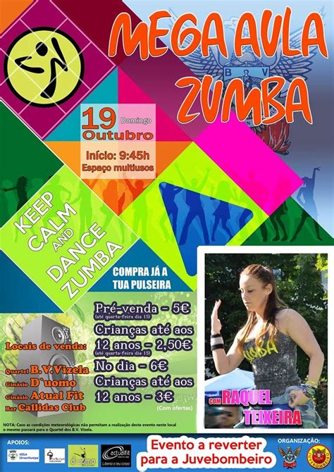 Mega Aula de Zumba Bombeiros Voluntários de Vizela