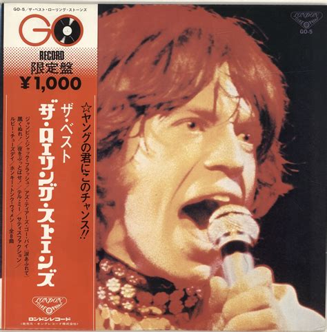 The Rolling Stones The Best Obi Japanese Vinyl Lp —