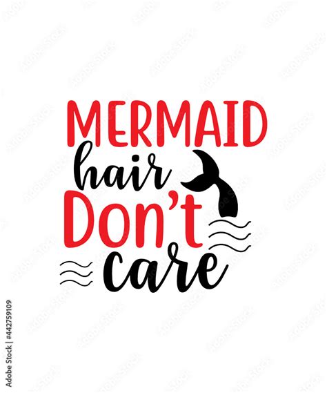 Mermaid Hair Svg Mermaid Svg Mermaid Hair Mermaid Hair Don T Care