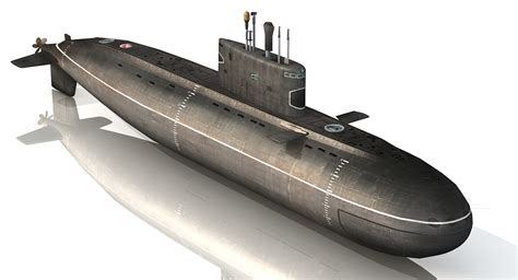 Russian Kilo Class Submarine 3D Model - TurboSquid 1158250