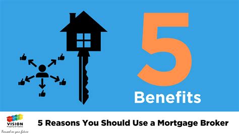 5 Reasons To Use A Mortgage Broker Vision Property And Finance