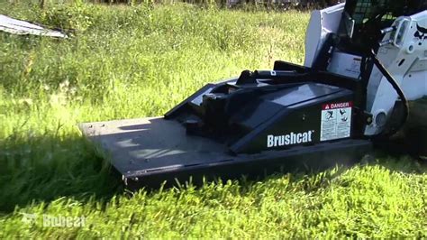 Bobcat With Brush Cutter