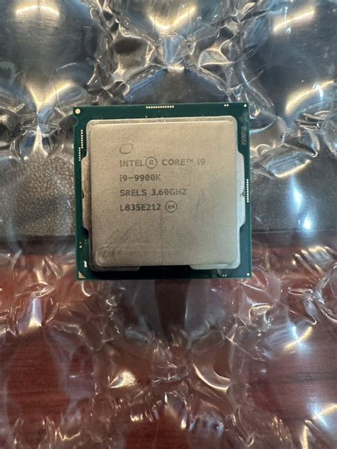 やや傷や汚れあり送料込 Core i9 9900K 3 6GHz TB 5GHz SRELS P0 bulk LGA1151 8C