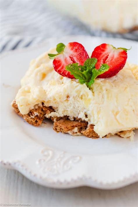 Crushed Pineapple Dessert Wholesome Patisserie