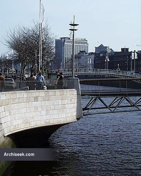 Millenium Bridge Dublin Architecture Archiseek