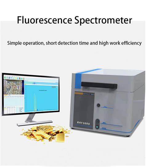 Spectrometer Gold Purity Tester Laboratory Touch Screen Gold Testing