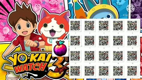 Yokai Watch 3 Qr Codes