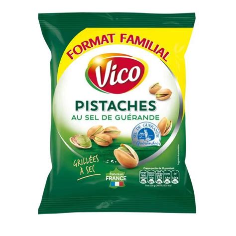 VICO Pistaches au sel de Guérande Grillées à sec 150 g Cdiscount