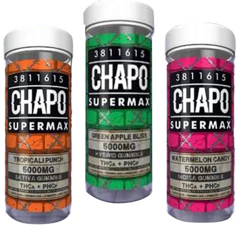 Chapo By Extrax Supermax 5000mg Gummies 25ct Vapesatlcom