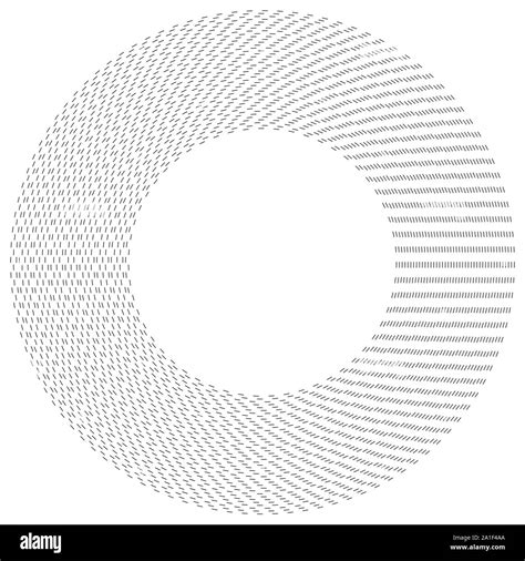 Las L Neas Discontinuas C Rculos Conc Ntricos Radiales El Peri Dico