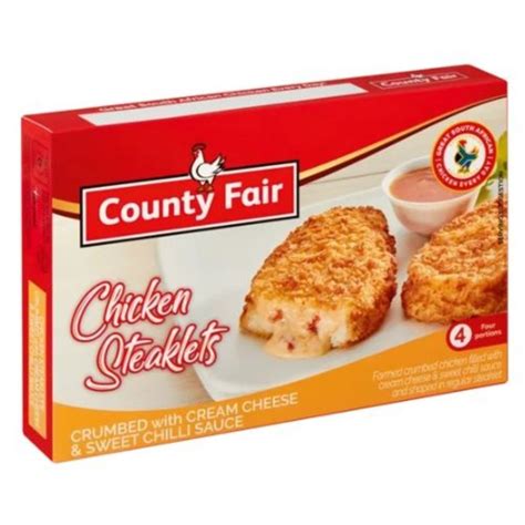 County Fair Chicken Steaklets Sweet Chilli 360g Agrimark