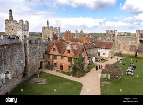 Interior framlingham castle inside hi-res stock photography and images ...