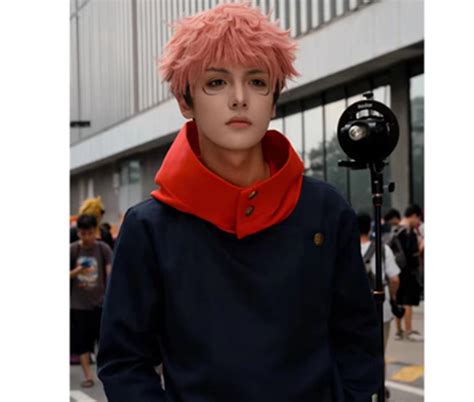 Jujutsu Kaisen Cosplay Costume Itadori Yuji Cosplay A Complete Set Of