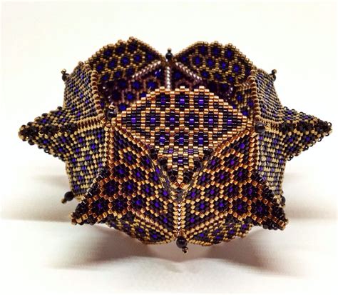 Nancy Jenner Geometric Beadwork Beautiful Beaded Jewelry Bead Work