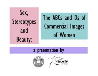 Sex Stereotypes Beauty PDF
