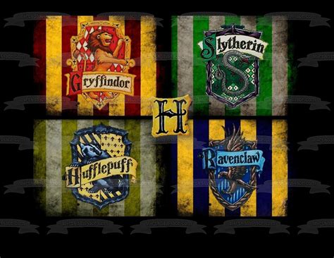 Gryffindor Slytherin Hufflepuff Ravenclaw