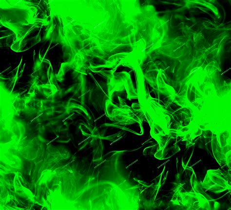 Green Flame Wallpaper