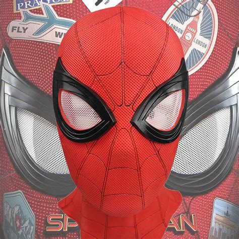 Lt Spider M Scara Masculina D Cosplay Homem Aranha Fantasia De