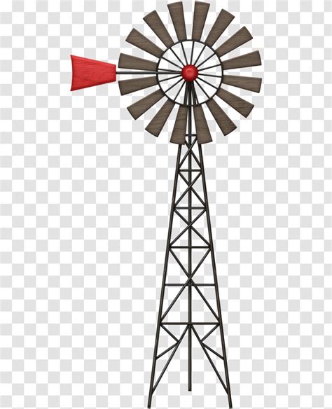 Wind Farm Windmill Windpump Clip Art Turbine Transparent PNG