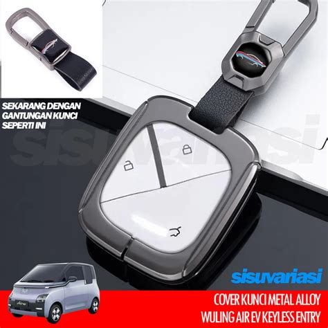 Jual Wuling Air EV Key Cover Sarung Casing Kunci Metal Alloy Shopee