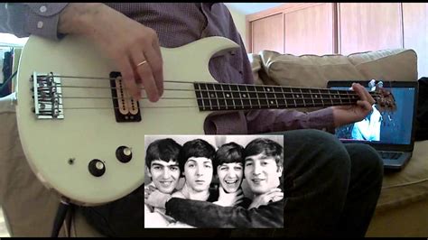 Tutorial Bajo All My Loving Bass Cover The Beatles Youtube