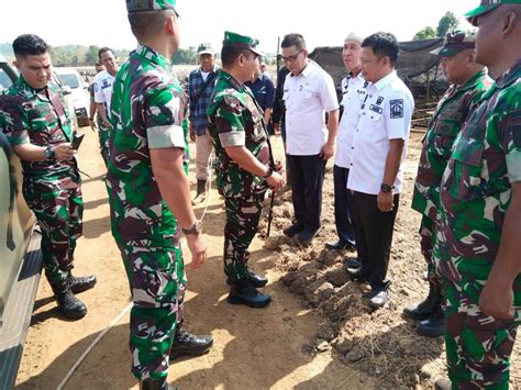 Danrem 141 Toddopuli Meninjau Lokasi Tanam Pisang Cavendish Di